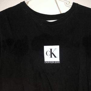 Black Calvin Klein Tee